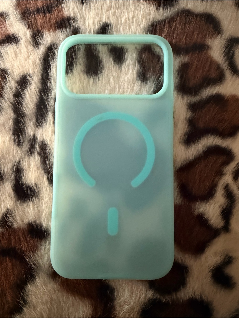 Silicone Wireless Charger Case - aqua